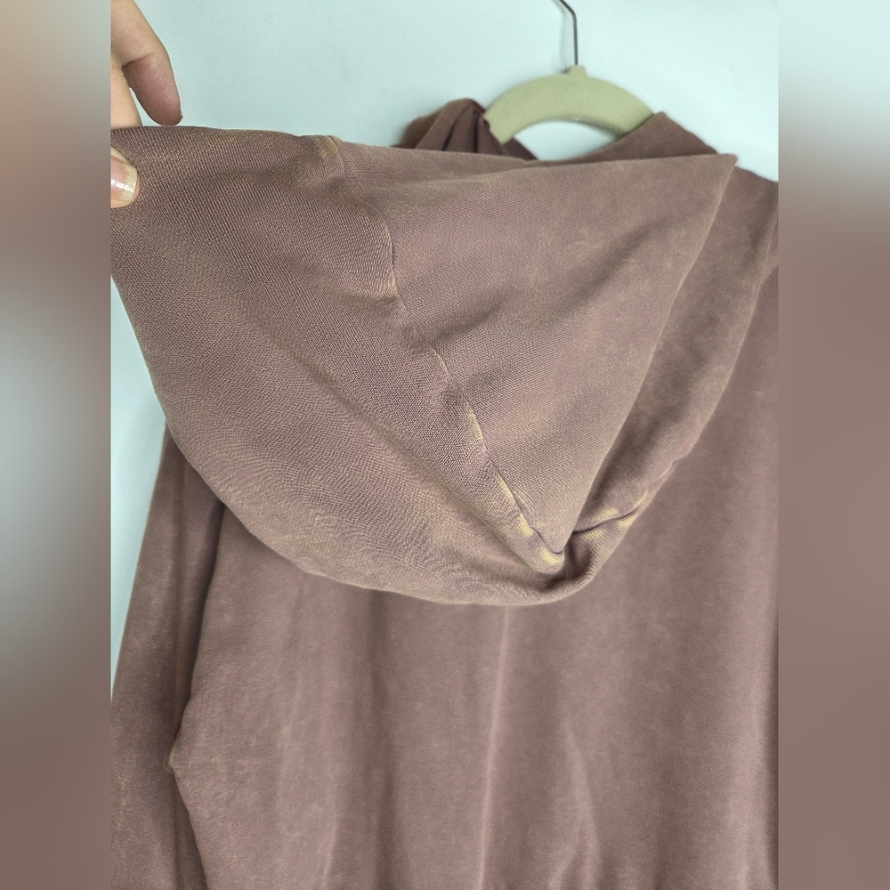 Joy Lab Size L Womens Hoodie Dusty Rose Color 100%cotton - Picture 5 of 13